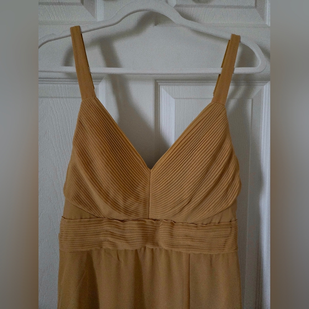 New Woth Tags! Birdy Grey Deborah Chiffon Dress In Marigold